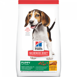Hill's Puppy > 1 (雞肉、大麥) 標準粒幼犬糧 