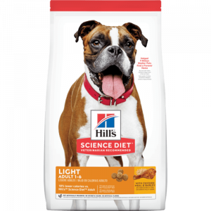 Hill's Adult 1 - 6 Light (雞肉) 減肥配方標準粒成犬糧 15kg 