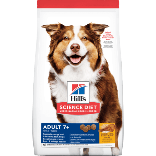 Hill's Adult 7+ (雞肉) 標準粒老犬糧