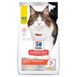 Hill's Perfect Digestion 1 - 6 完美消化 (三文魚、糙米及全燕麥) 成貓糧 3.5LB