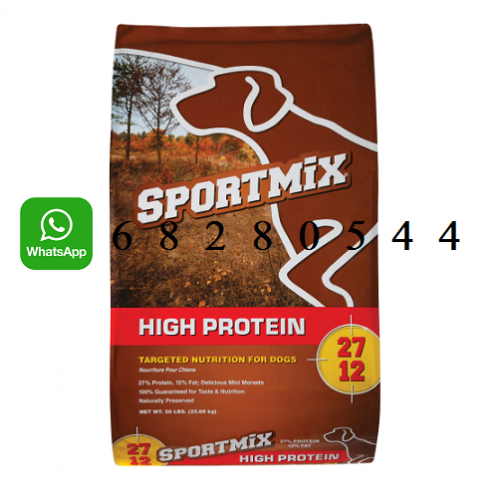 Sportmix High Protein Adult Dog Food 活力家 經濟高蛋白 (標準粒) 狗糧 44LB