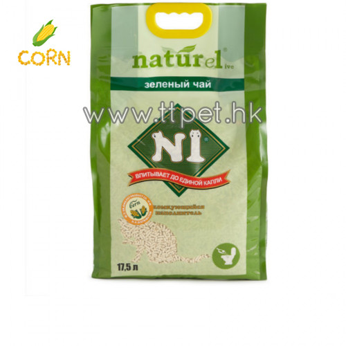 N1 天然玉米豆腐貓砂 - 原味 17.5L