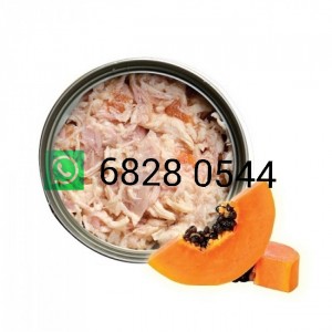 Nurture PRO 天然密碼 全天然主食貓罐頭-吞拿魚+雞肉 (木瓜益腸) 80g 