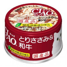 CIAO C33 貓罐頭 (雞肉+和牛) 85g