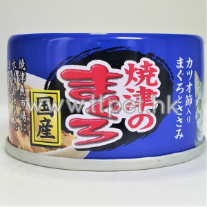 Aixia 燒津 愛喜雅日本製貓罐頭-雞絲+吞拿魚+鰹魚絲 70g