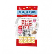 Aixia Miaw Miaw 日式貓咪肉醬-吞拿魚 (腎臟配方) 15g x 4條裝