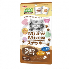 Aixia Miaw Miaw 日式貓咪點心護心系列 - 牛肉、芝士 30g 