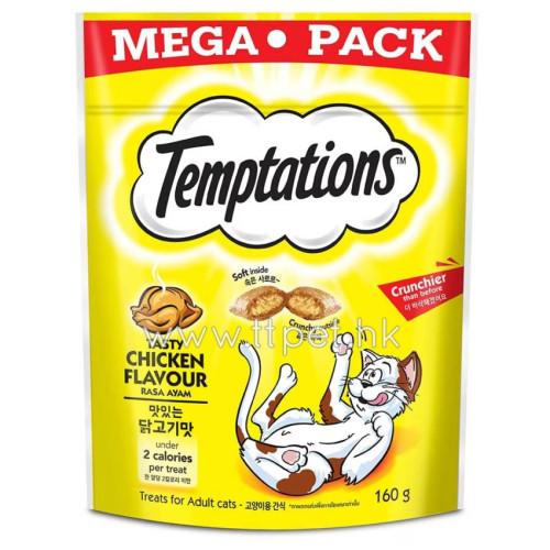 Temptations 貓小食 - 火烤嫩雞味 160g