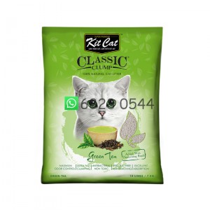 Kit Cat 天然礦物貓砂 (綠茶) 10L/7kg