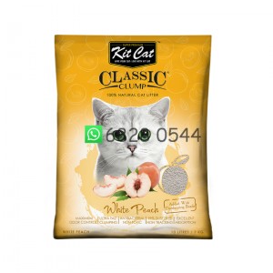 Kit Cat 天然礦物貓砂 (白桃) 10L/7kg