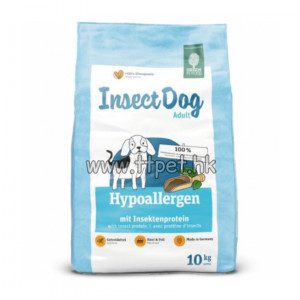 Green Petfood InsectDog 蟲製防皮膚過敏(無穀物)狗糧 10kg