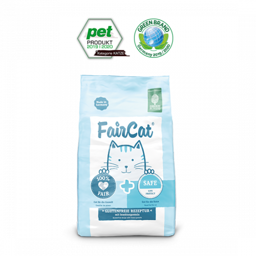 Green Petfood FairCat Safe 蟲製過敏感貓糧 300g x 5