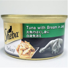SHEBA 吞拿真鯛 (魚凍) 貓罐頭 85g