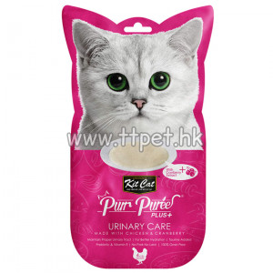 Kit Cat Purr Puree PLUS+ 雞肉醬(尿道護理) 60g (4 x 15g)