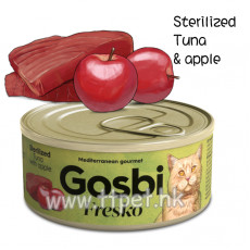 GOSBI Fresko 無穀物成貓罐頭 - 吞拿魚+蘋果 (70g)