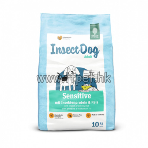 Green Petfood InsectDog Sensitive 防腸胃過敏 (100% 蟲蛋白)蟲製狗糧 (900g X 5)