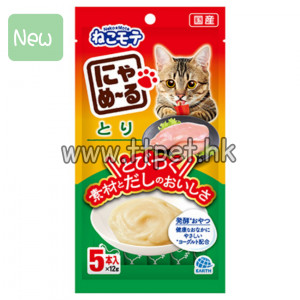 Neko*Mote 日本貓咪肉醬 - 雞肉味 (12g x 5條裝)