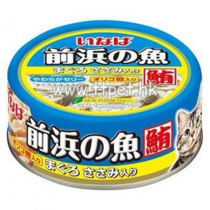 Inaba 日本前浜の魚貓罐頭 (吞拿魚 + 雞肉) 115g