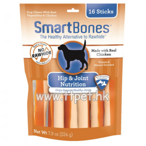 SmartBones 雞肉味強骼健齒棒 3.5″ 16支