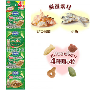 Combo 4連包貓咪海洋口味餅乾 - 添加鰹魚片 (40g x 4)