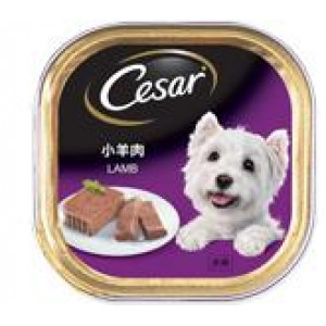 Cesar 西莎狗糧罐頭 - 小羊肉 100g (原箱24罐)