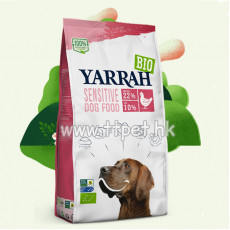 Yarrah 100% 有機防敏感雞肉配方狗糧 10kg