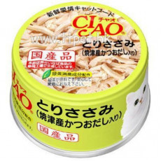 CIAO C60 貓罐頭 - 雞肉 (燒津產之鰹魚湯味) 85g