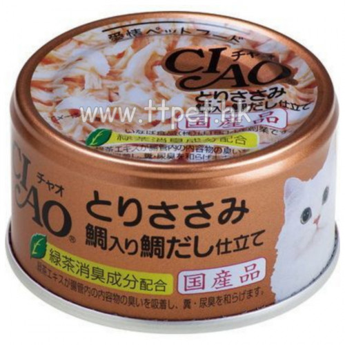 CIAO A88 貓罐頭 (雞肉+鯛魚) 85g