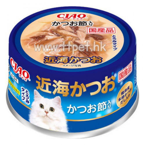 CIAO A94 貓罐頭 (鰹魚 + 木魚入) 80g