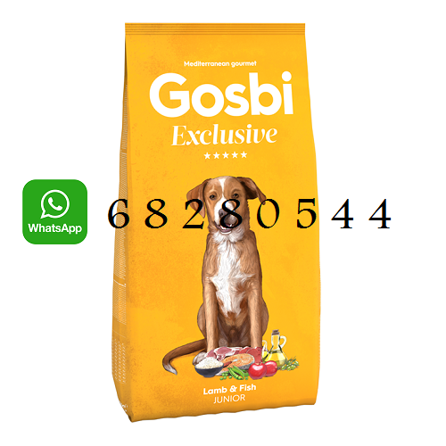 GOSBI 中大型幼犬全營養蔬果狗糧 (羊+三文魚) 12KG