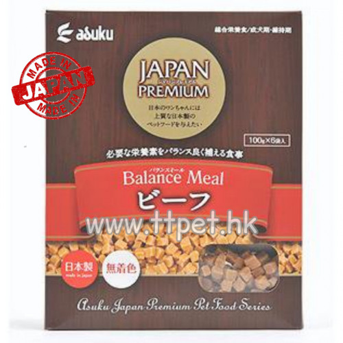 Asuku 日本製營養補充牛肉軟角切 600g