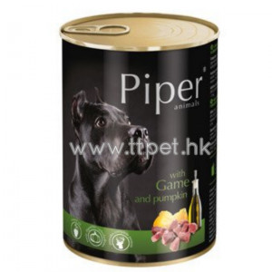 Piper 無穀物成犬主食罐 (野味+南瓜) 800g