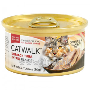 CATWALK 貓貓主食罐 - 鰹吞拿魚 80g