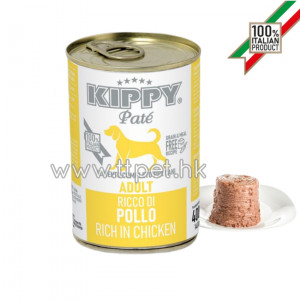 KIPPY Pate 無穀物成犬肉醬主食罐頭 - 雞肉 400g
