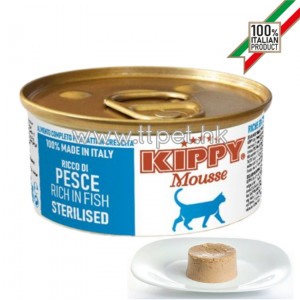 KIPPY Mousse 無穀物成貓主食罐頭 - 魚肉慕絲 85g
