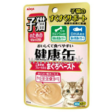 AIXIA 健康缶 幼貓營養包 ( 吞拿魚肉醬 ) 40g