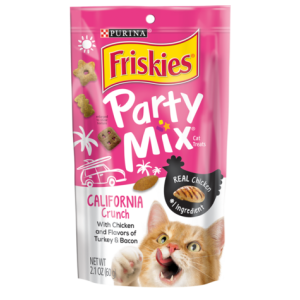Friskies 喜躍 Party Mix 鬆脆貓小食 - 加州口味 (California Crunch) 170g