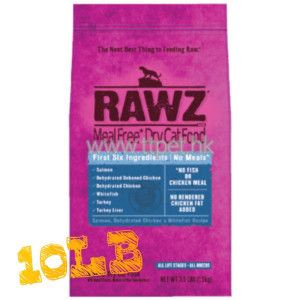 RAWZ 全貓乾糧 - 三文魚、脱水雞肉、白肉魚配方 10LB