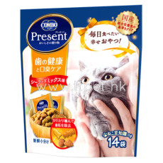 Combo 日本製二合一健康曲奇貓小食 - 牙齒健康 42g (14小袋入)
