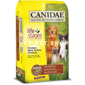 CANIDAE® ALL LIFE STAGES DOG FOOD WITH CHICKEN MEAL & RICE 咖比 全犬鮮雞肉紅米配方狗糧