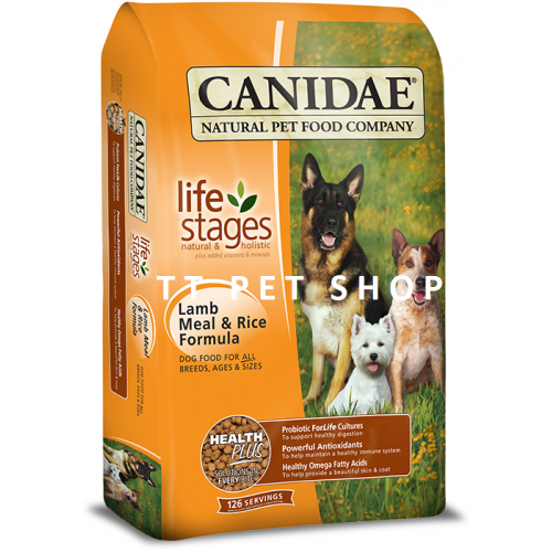 CANIDAE® ALL LIFE STAGES DOG FOOD WITH LAMB MEAL & RICE 咖比 全犬羊肉紅米配方狗糧 